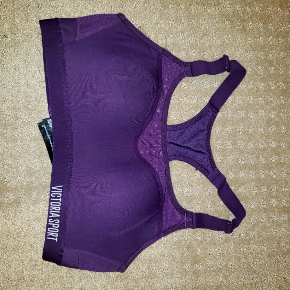 Purple Victoria Secret Sports Bra 32C